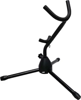 Produktbild von Saxophonständer - Tragbar und stabil - 41x44,5 cm - Schwarz