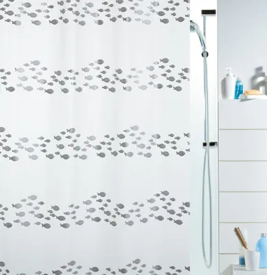 Obrázok produktu pre Spirella 7610583115713, Obrázok, Prsteň, Polyethylene-vinyl acetate (PEVA), Strieborná, Biela, 40 °C, 2000 mm