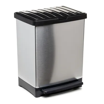 Obrázok produktu pre Tatay 1020100 Cubo Pedal 25 L - Trend Metalizado
