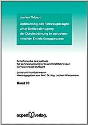 Produktbild von Thibaut, J: Optimierung des Fahrzeugdesigns unter Berücksich