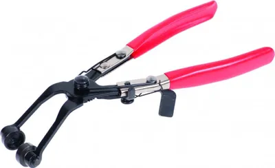 Immagine prodotto di Pinza curva per fascette elastiche auto, pinza per fascette stringitubo universale, pinza a clic per montaggio smontaggio fascette morsetti auto ,215 mm