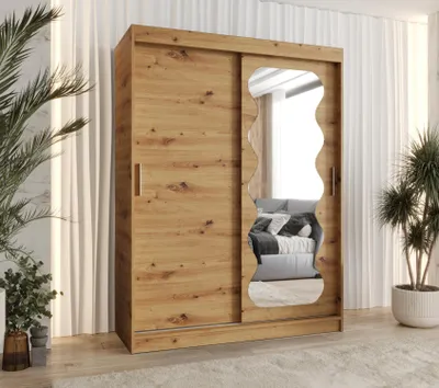 Obrázek produktu pro Šatní skříň 150 cm ROZANA - dub artisan