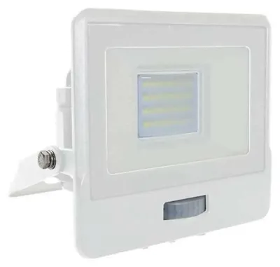 LED-Außenstrahler 20 W, 1510 Lumen, PIR-Sensor, kaltweiß, Metall