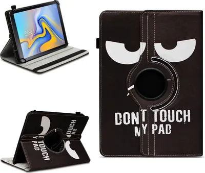 Produktbild von Tablet Hülle für Samsung Galaxy Tab A 10.5 2018 Tasche Schutzhülle 360° DrehbarFarben:Motiv 5