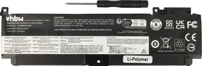 Produktbild von vhbw Akku Ersatz für Lenovo SB10K97605, SB10F46463, SB10J79002, SB10F46476, SB10J79004, SB10J79003 für Notebook (1000 mAh, 11,4 V, Li-Polymer)