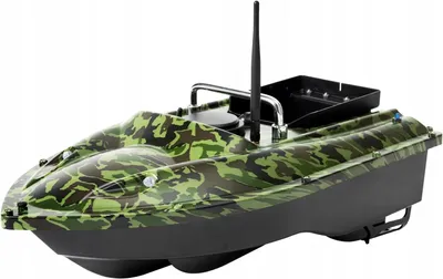 Zdjęcie produktu dla Łódź Przynęta 500 M Obciążenie 1,5 Kg Łódka Wędkarska Zanętowa Camo Led