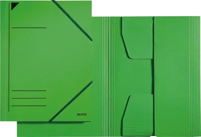 Produktbild von LEITZ Eckspanner 3981 DIN A4 grün, 25 St.