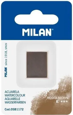 Produktbild von Aquarellfarbe in Würfelbraun MILAN