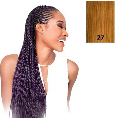 Zdjęcie produktu dla Sensationnel X-Pression Ultra Braid Two Tone 46', 160g - Włosy syntetyczne, kolor: złoty jasny brąz #27