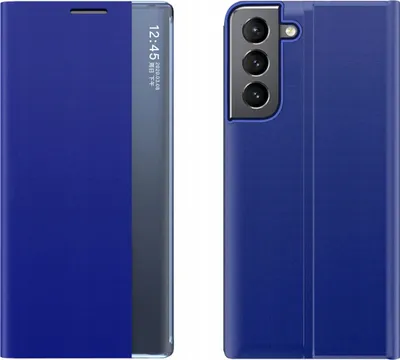Produktbild von HQWear New Sleep Case für Samsung Galaxy S23 Plus, mit Ständer, blau