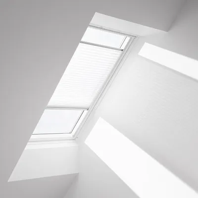 Image de Store plissé Blanc 78x98 cm VELUX - FHL MK04 1016S