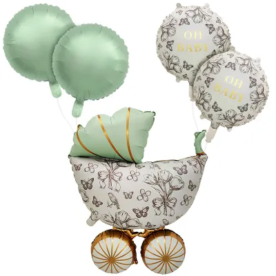 Productafbeelding van 5 Ballonnen voor Babyparty Decoratie Jongens en Meisjes