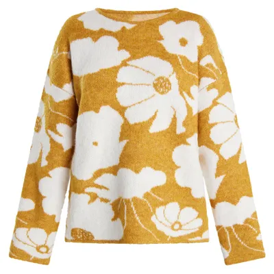 Produktbild von Jeona damen pullover - curry weiß Jeona damen pullover - curry weiß, XS/S