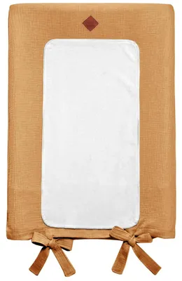 Image de Housse pour matelas à langer Jeanne - 70 x 50 cm - Camel | par SEVIRA KIDS
