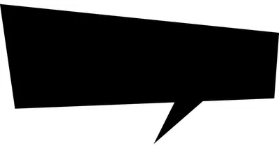 Productafbeelding van Krijtbordsticker – afwasbare wandsticker – met striptekeningtekst – 95 x 190 cm