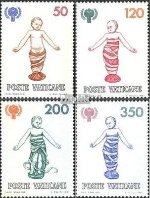 Produktbild von Briefmarken Vatikanstadt 1979 Mi 755-758 (kompl.Ausg.) FDC Jahr des Kindes