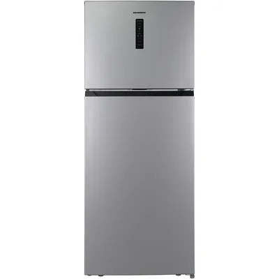 Produktbild von Heinner HF-HM415NFSE++ Kühl-Gefrierkombination 415 L, No-Frost, Touch-Display, Powercool, Silber