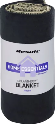 Produktbild von Result Winter Essentials - Decke "Polartherm" RW10189 (Einheitsgröße) (Schwarz)