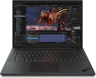 Obrázek produktu pro Lenovo ThinkPad P1 - 16" Notebook - Core i7 2,5 GHz 40,6 cm