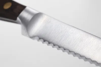 Produktbild von Wüsthof Crafter Aufschnittmesser 14 cm | mit Wellenschliff