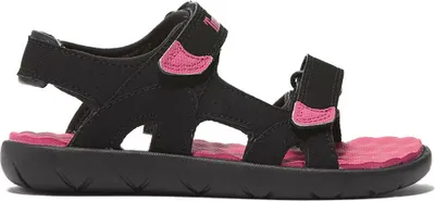Produktbild von Timberland Perkins Row 2 Strap Sandalen Für Kleinkinder Schwarz,Rosa EU 25 Junge Schwarz,Rosa EU 25
