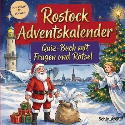 Produktbild von Rostock-Adventskalender: Quiz-Buch mit Fragen und Rätsel