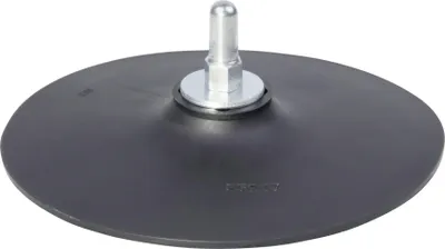 Produktbild von Wolfcraft Schleifteller Ø 125 mm Schaft Ø 8 mm Gummi