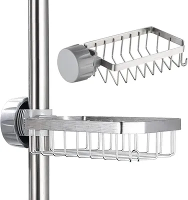 Produktbild von Seifenschale fš¹r die Dusche, Seifenhalter aus Edelstahl zur Wandmontage