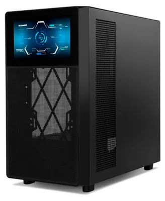 Produktbild von NOX Hummer NXHUMMERBIOS, Tower, PC, Schwarz, ATX, ITX, Micro-ITX, Acrylnitril-Butadien-Styrol (ABS), Metall, 18,5 cm