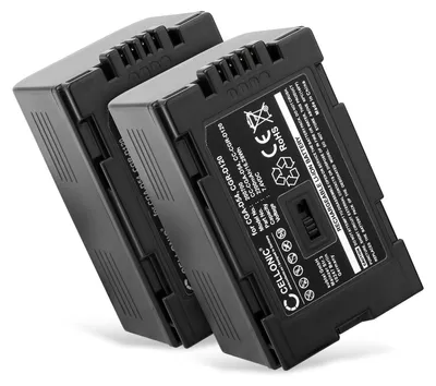 Immagine prodotto di CELLONIC 2x Batteria compatibile con Panasonic AG-DVC15, AG-DVC7, CGA-D08