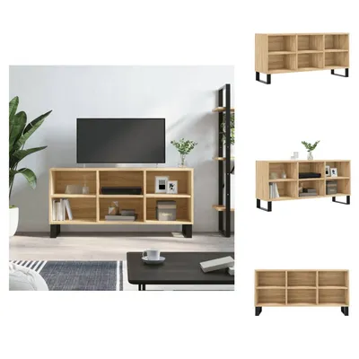 Produktbild von vidaXL TV-Schrank Sonoma-Eiche 103,5x30x50 cm Holzwerkstoff -  TV-Möbel