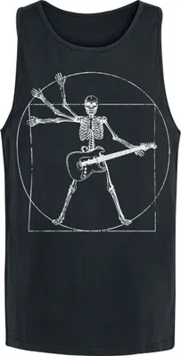 Produktbild von Sprüche Tank-Top Herren Let's Rock schwarz M