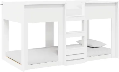 Produktbild von Etagenbett für Kinder Weiß 100 x 200 cm Holzwerkstoff