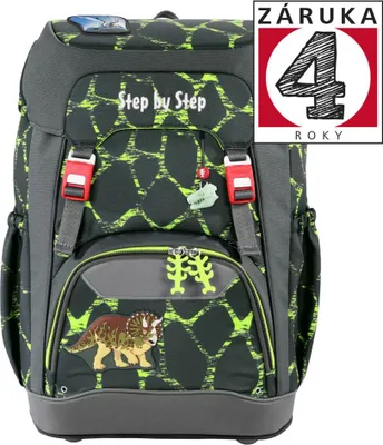 Obrázek produktu pro Školní batoh Step by Step GRADE Dino Tres, AGR certifikát