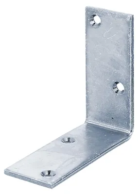 Immagine prodotto di Alberts 823962 Angolo di trave, stretto, blu galvanizzato, 100 x 100 x 40 mm, set da 20