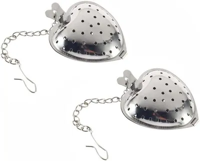 Dailygoods- Teebälle 2 Stück - Edelstahl - Teesieb