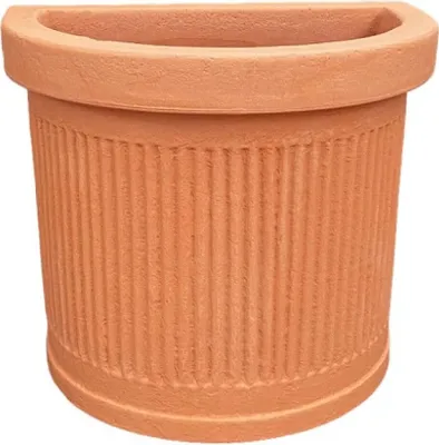 Produktbild von Garden Italia Vases Wandpflanztopf Millerighe mittelgroß FMM Seite 47X32 cm hoch 40 cm aus IMPRUNETA-Farbharz - Hergestellt in Italien Für den Außen- und Innenbereich - stoßfest, 40/4