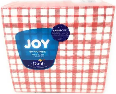 Produktbild von Duni Dunisoft Servietten Giovanni 40x40cm 60 Stück