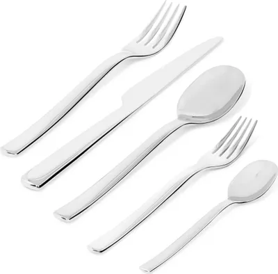 Produktbild von Alessi Ovale Besteckset 5 tlg., Edelstahl