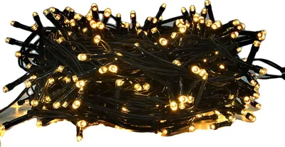 Zdjęcie produktu dla Świąteczne lampki LED, 8 trybów świecenia, wodoodporna konstrukcja, ciepłe światło