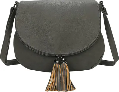 Produktbild von Gallantry, Schultertasche Damen mit Reißverschluss, Dunkelgrau