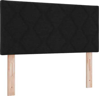 Zdjęcie produktu dla vidaXL Zagłówek czarny 100 cm Tkanina