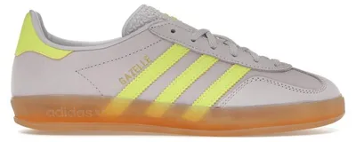 Produktbild von adidas Gazelle Indoor Silver Dawn Solar Yellow (Women's) - EU 38 2/3