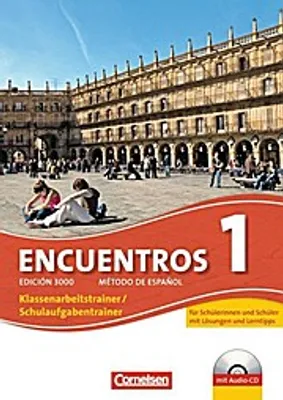 Produktbild von Encuentros 01. Schulaufgaben- und Klassenarbeitstrainer und Audios Online