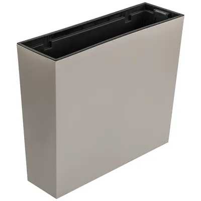 Produktbild von Blumenkasten Blumentopf Balkonkasten Einsatz 58x18x50 cm Mocca glatt