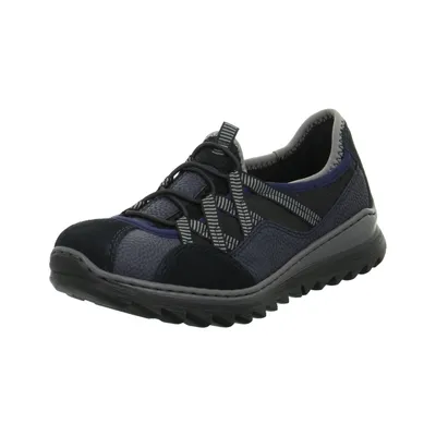 Produktbild von Rieker Damen flache Slipper pazifik/pazifik/schw (blau) M6251-14 Größe - 36