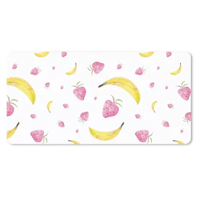 Produktbild von MuchoWow® Mauspad Mousepad Obst - Design - Aquarell 60x30 cm - Mousepads - Maus Mat - Pad - Mausunterlage - Nachhaltig
