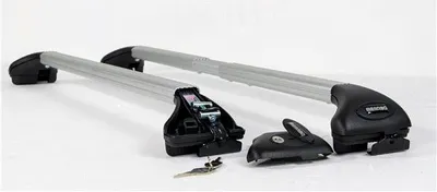 Image de Menabo | Barres de toit - Audi Q5 (8R) 2014-2016 - Longueur 105 cm - Aluminium - Argent - Ariete Flush