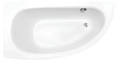 Obrázek produktu pro Rohová vana Rohová 150*70 cm akrylátová vana Koupelna Rohové vany Bílá