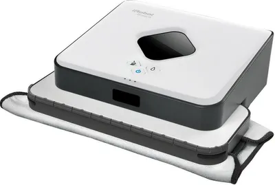 Obrázek produktu pro iRobot Braava 390t, Černá, Bílá, Plast, Čtverec, Nikl-metal hydridová (NiMH), 2000 mAh, 210 mm